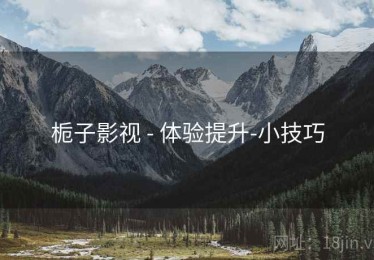 栀子影视 - 体验提升-小技巧 栀子影视 - 体验提升-小技巧