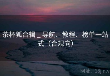 茶杯狐合辑 _ 导航、教程、榜单一站式(合规向) 茶杯狐合辑 _ 导航、教程、榜单一站式(合规向)