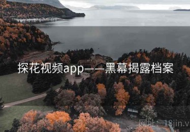 探花视频app——黑幕揭露档案 探花视频app——黑幕揭露档案