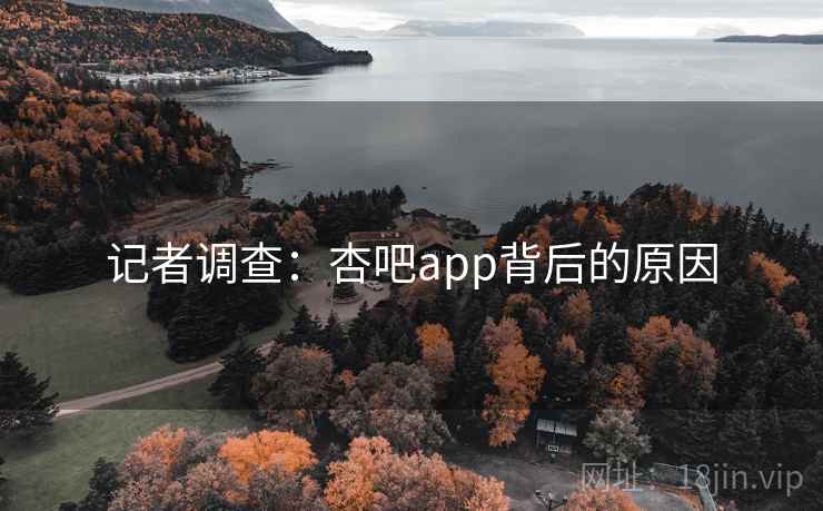 记者调查：杏吧app背后的原因